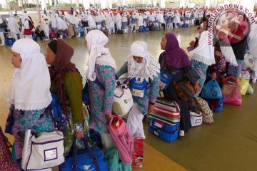 66,3 persen haji Debarkasi Surakarta telah dipulangkan