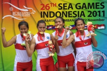 Medali emas Indonesia tembus 100