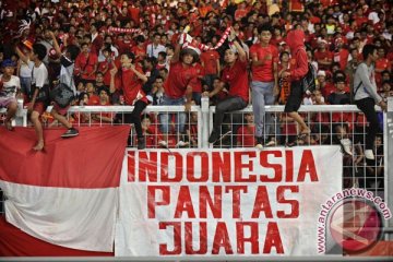 Laga Indonesia vs Arab dijaga ketat polisi