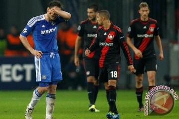Gol telat Bayer gagalkan kemenangan Chelsea 