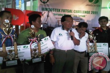 SCTV juara Jamsostek Futsal Challenge 2011 