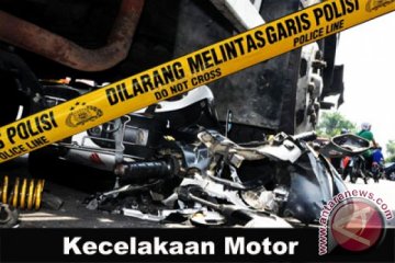 Bus tabrak motor, renggut nyawa ibu dan anak