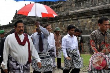 Presiden Srilanka dan Wapres Filipina kunjungi Borobudur 