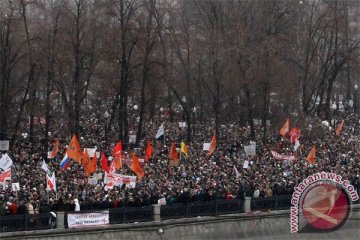 Ribuan orang Rusia berunjuk rasa tuntut pemilihan bebas