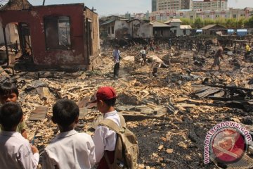 Empat saksi kebakaran 208 rumah diperiksa di Mapolres Balikpapan
