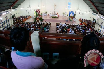 Natal pagi di Kota Serang aman