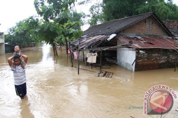 Rumah wali kota Surakarta kebanjiran
