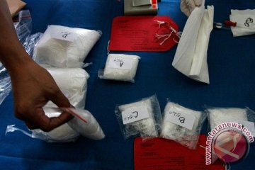 Polri tangkap enam tersangka jaringan narkoba internasional