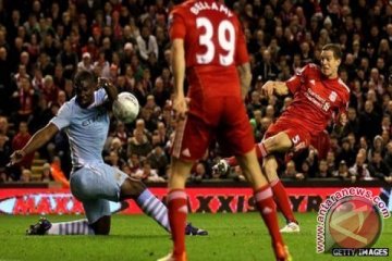 Liverpool menahan Man City untuk lolos ke Wembley