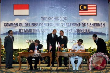 Indonesia-Malaysia teken MoU Teritorial Laut 