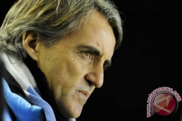 Mancini lempar "handuk" gelar liga 