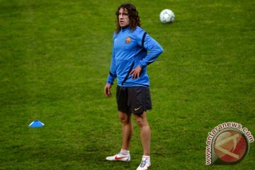 Puyol diragukan bisa tampil hadapi Malaga