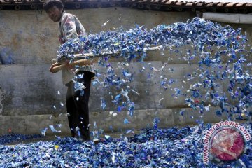 Daur ulang baru dilakukan pada tujuh persen sampah