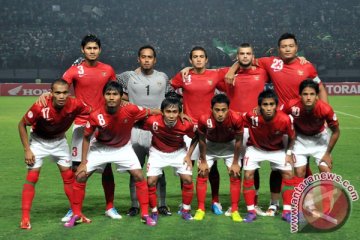 Timnas Indonesia tak pernah menang di Pra Piala Asia