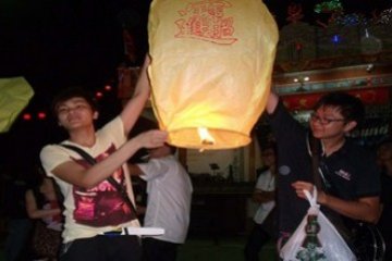 Lampion Penyampai Doa