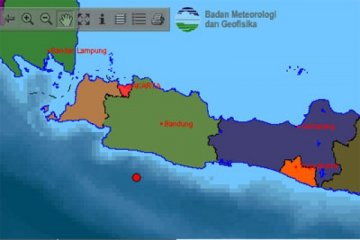 Gempa 4,5 SR guncang Sukabumi