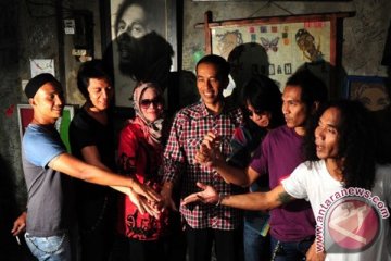 Jokowi bilang semua orang kenal Slank