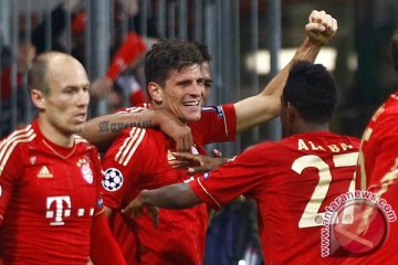 Bayern Muenchen bekuk Olympiakos 4-0 untuk lolos ke 16 besar