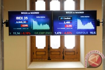 Pasar saham Spanyol ditutup turun 0,14 persen