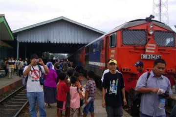 Penumpang mudik di Stasiun Rangkasbitung tembus 27.000 orang