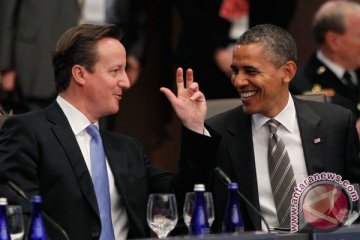 Obama-Cameron bahas Suriah