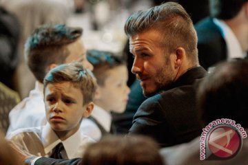 David Beckham tabrakan tapi selamat