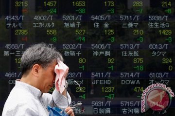 Indeks Nikkei ditutup jatuh