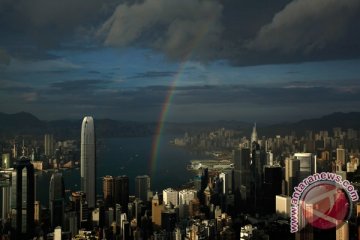 Hujan deras sertai shalat Ied WNI di Hong Kong