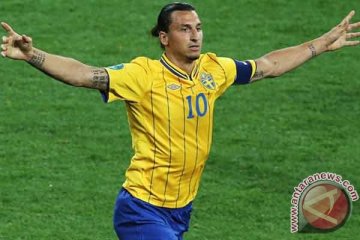 Ibrahimovic antarkan Swedia menang atas Kazakhstan