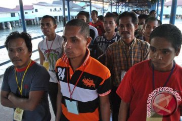 Sembilan TKI deportasi Malaysia kabur dari penampungan 