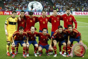 Spanyol urutan ke-1 peringkat FIFA