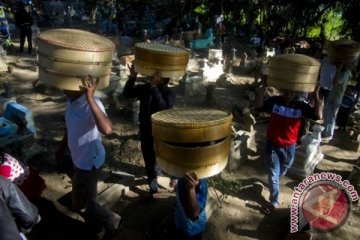 Ribuan warga Merapi ikuti tradisi Sadranan