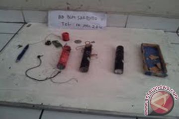 Replika bom di RS Sardjito 