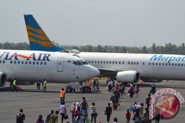 Penumpang di Bandara Radin Inten II Lampung naik