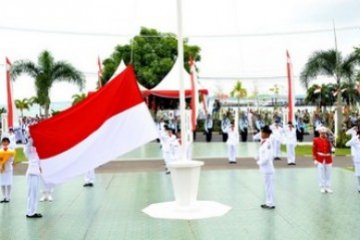 Merah Putih Dikibarkan
