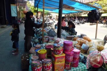 Pedagang makan kecil