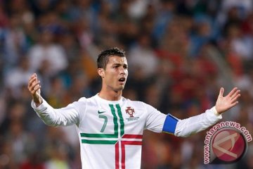 Ronaldo rendah hati meski hatriknya loloskan Portugal