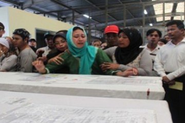 Tangis Haru/Foto Evy R Syamsir
