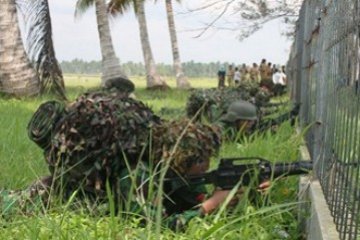 Latgab PPRC di Natuna/Foto Rusdianto