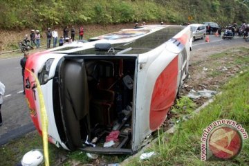 Bus pariwisata tabrakan di Banyuwangi, tiga tewas