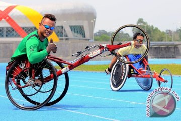 ASEAN Para Games - Doni Yulianto sumbang emas nomor kursi roda 1.500m