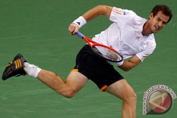 Murray melaju mulus ke putaran kedua Wimbledon