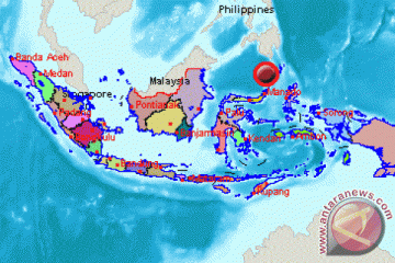 Gempa 5,5 SR landa Kepulauan Sangihe, Sulawesi Utara
