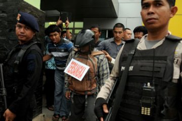 REKONTRUKSI PEMBUNUHAN MAHASISWA UNM