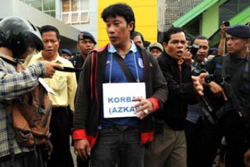 REKONTRUKSI PEMBUNUHAN MAHASISWA UNM