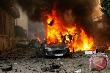 Bom Mobil menghantam gedung keamanan diplomatik di Tripoli