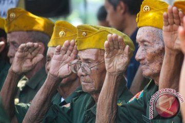 Presiden kukuhkan 44 pengurus legiun veteran RI