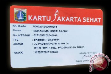 Jokowi akan bagikan 1,7 juta Kartu Jakarta Sehat