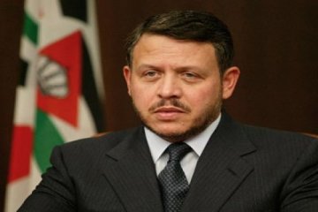 Raja Jordan ke Ramallah setelah pemungutan suara PBB