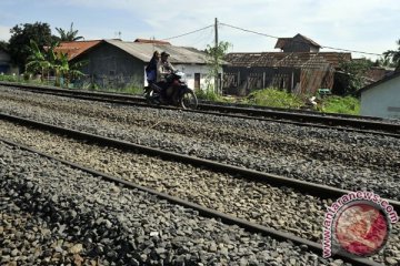 Perbaikan rel Cilebut 80 persen rampung